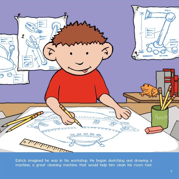 Edrick the Inventor: Saturday is Cleaning Day