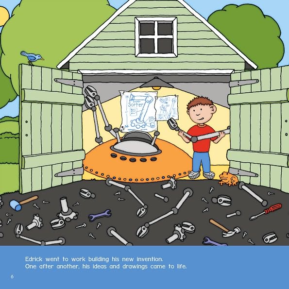 Edrick the Inventor: Saturday is Cleaning Day
