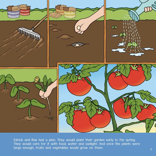 Edrick the Inventor: Spring is for Gardening