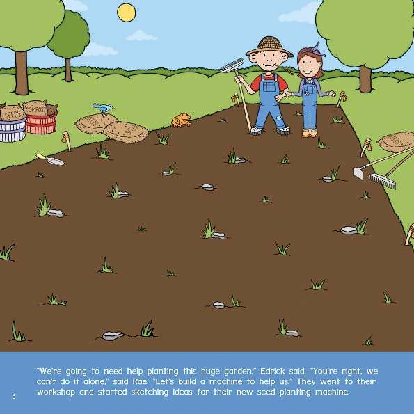 Edrick the Inventor: Spring is for Gardening
