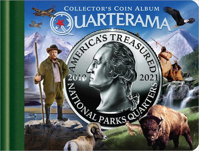 Quarterama: America's Treasured National Parks Quarters (tri-fold Folio )