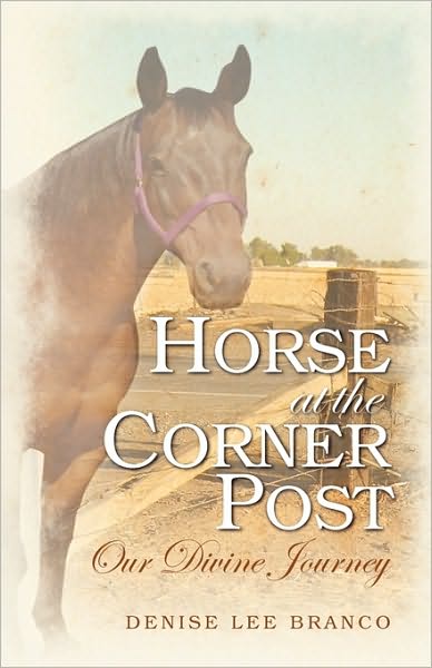 Horse At The Corner Post