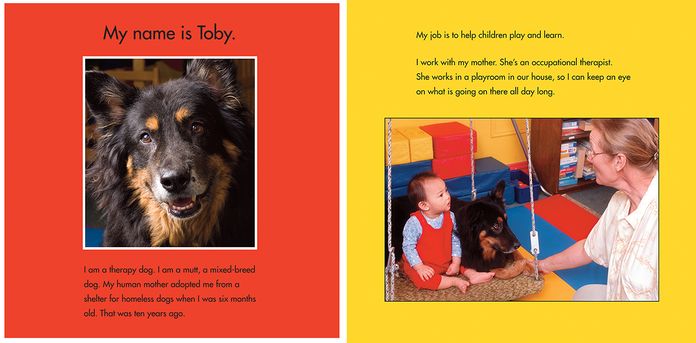 Toby and Tutter Therapy Dogs