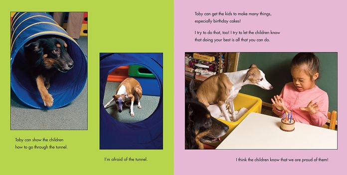 Toby and Tutter Therapy Dogs