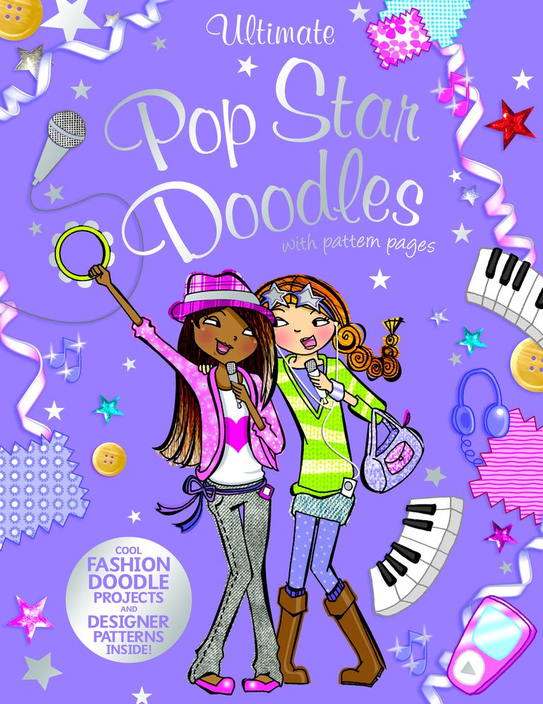 Ultimate Pop Star Doodles with Pattern Pages