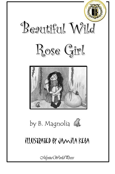 Beautiful Wild Rose Girl