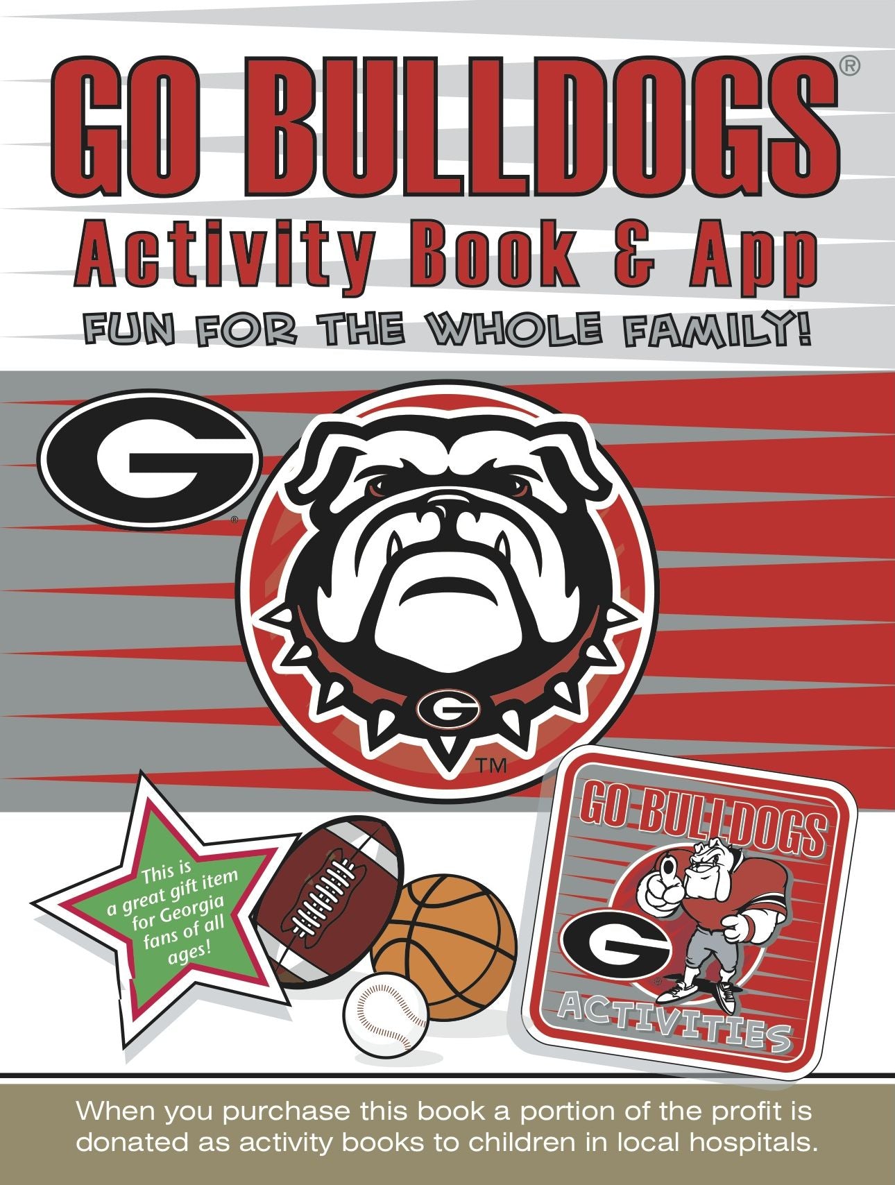 Go Bulldogs Activity Book and App