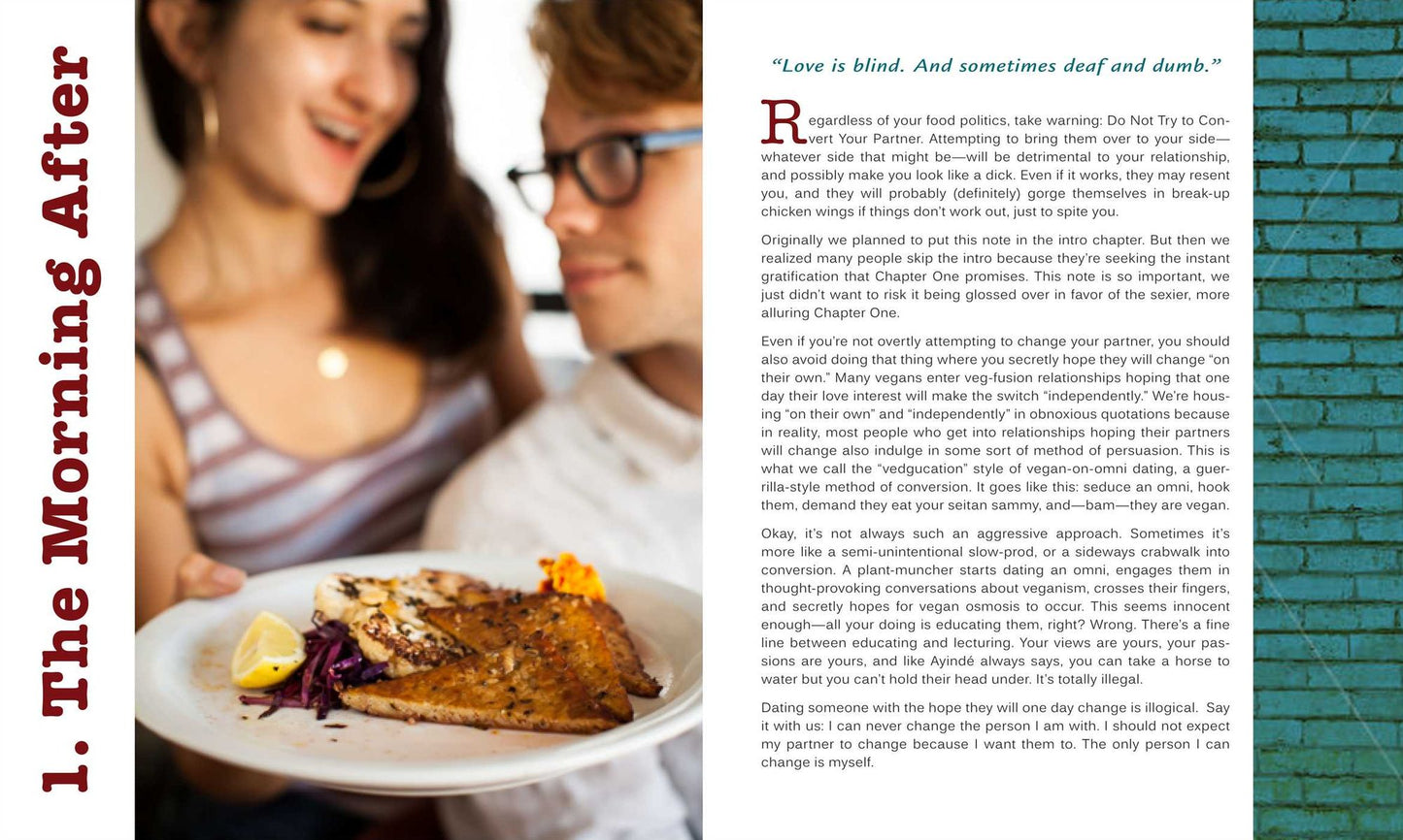 The Lusty Vegan: A Cookbook and Relationship Manifesto for Vegans and Those Who Love Them