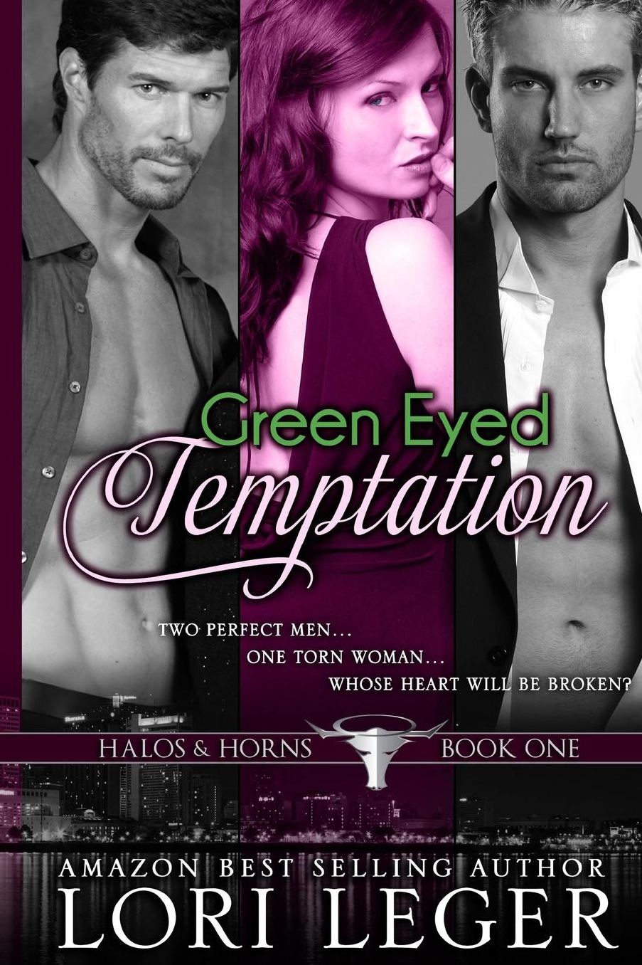 Green Eyed Temptation: Halos & Horns (Large Print)
