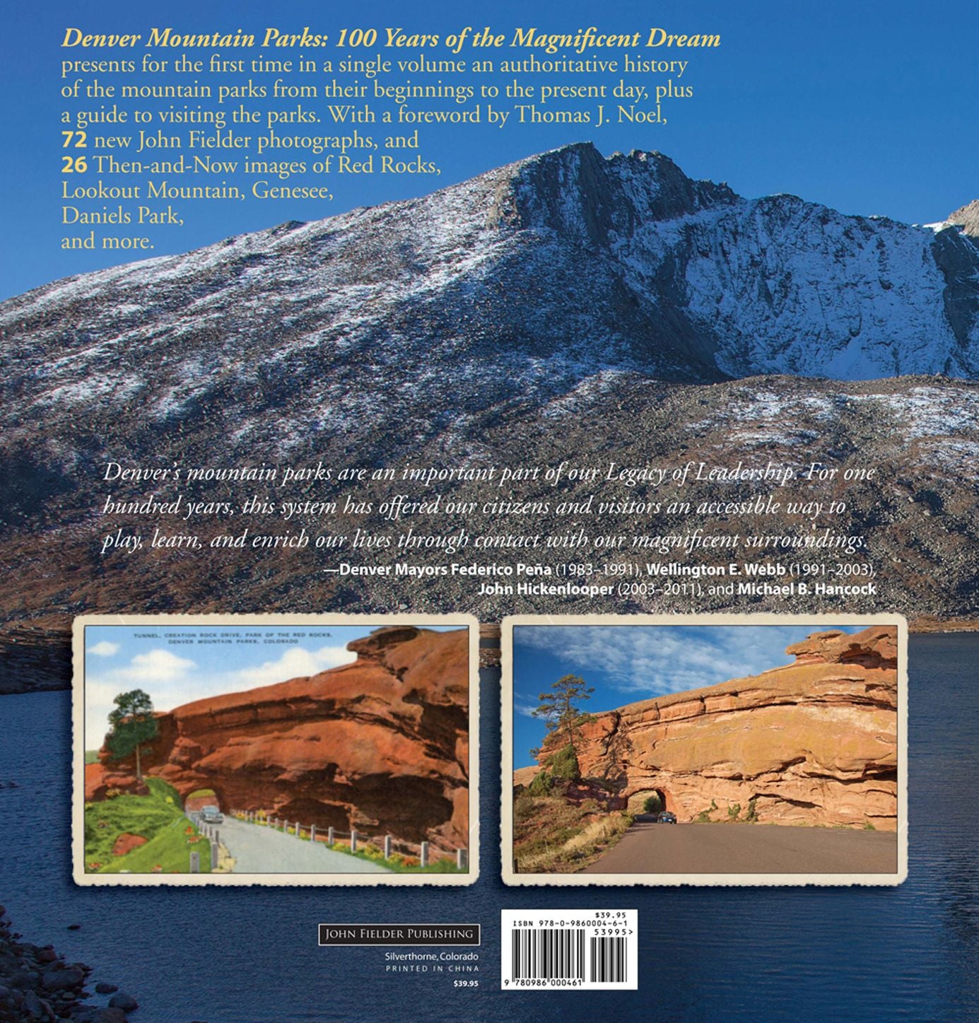 Denver Mountain Parks: 100 Years of the Magnificent Dream