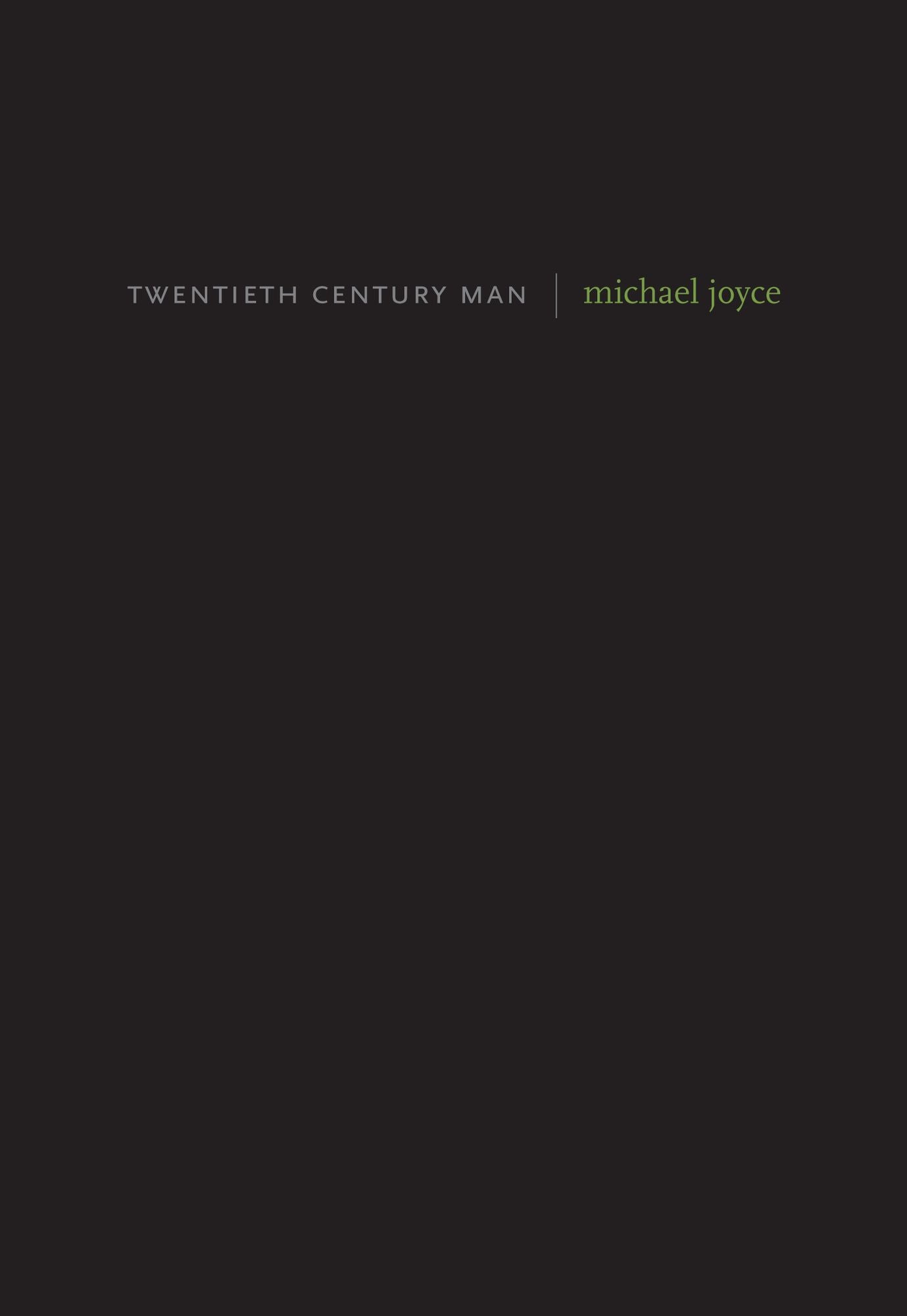 Twentieth Century Man