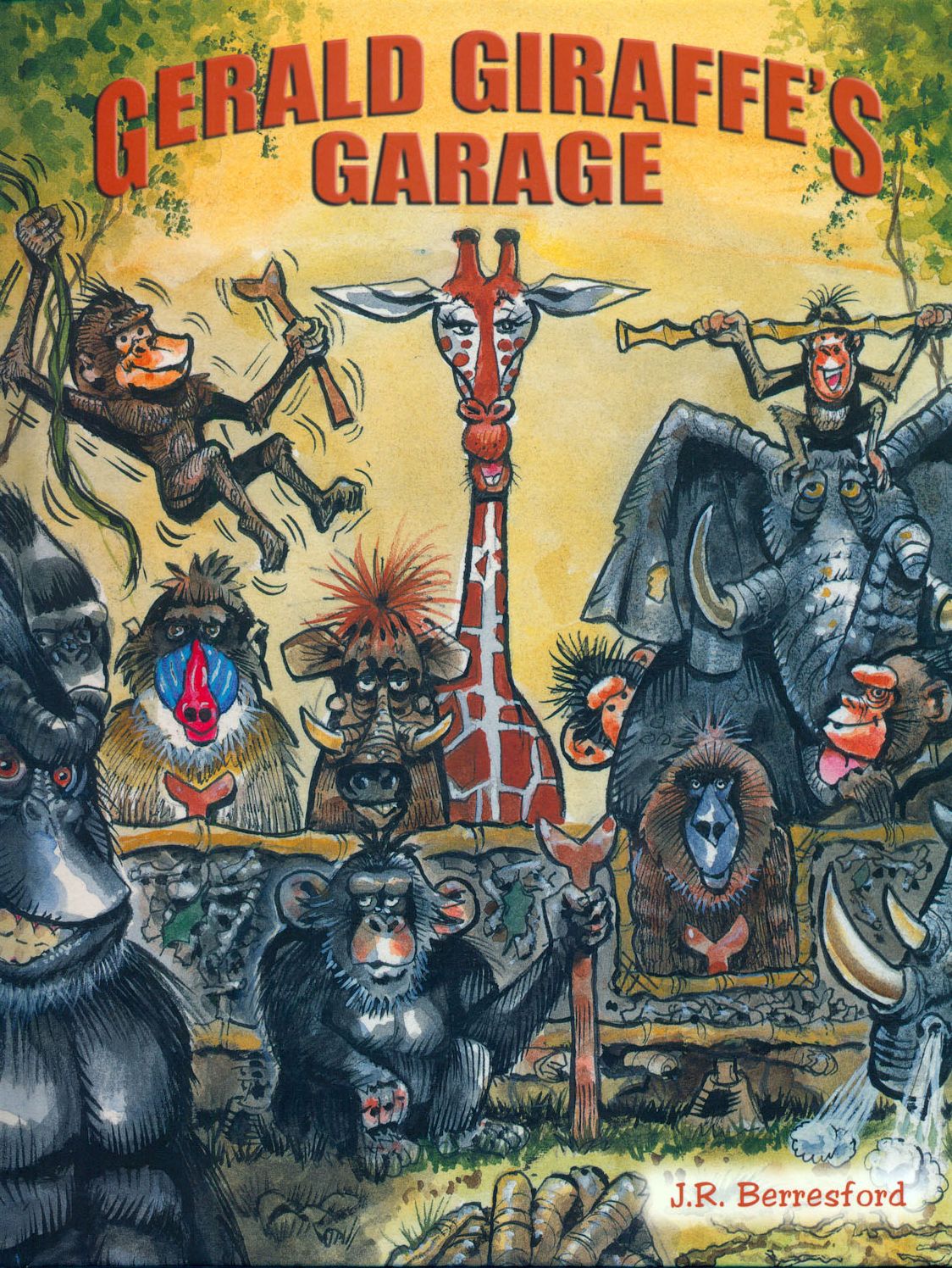 Gerald Giraffe's Garage