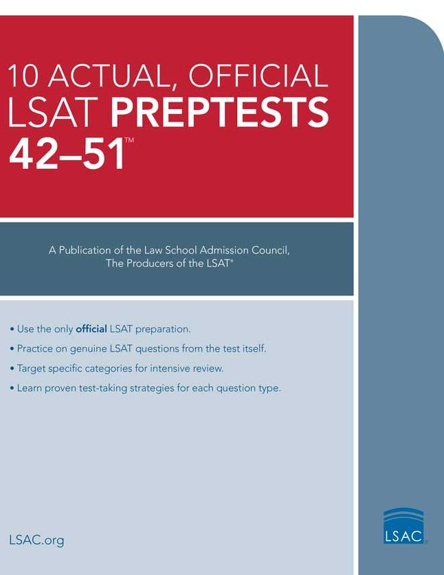 The 10 Actual, Official LSAT PrepTests 42-51: PrepTests 42-51