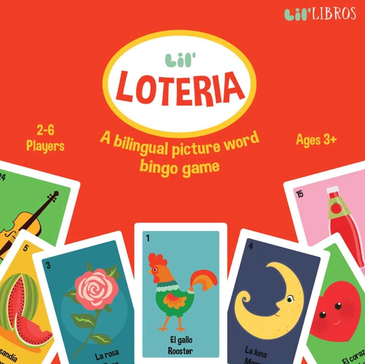Lil' Loteria: A Lil' Libros Bilingual Bingo Game