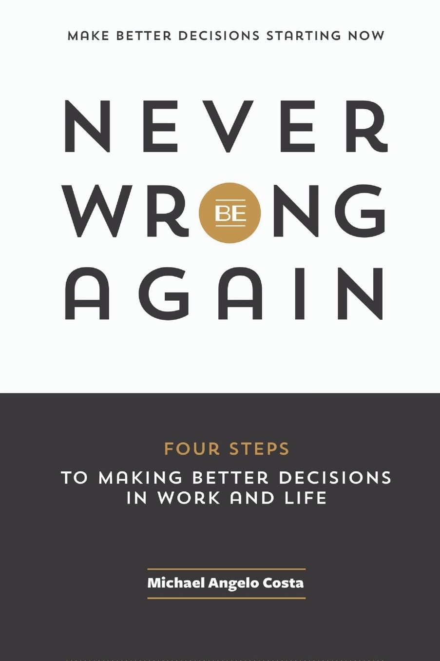 Never Be Wrong Again