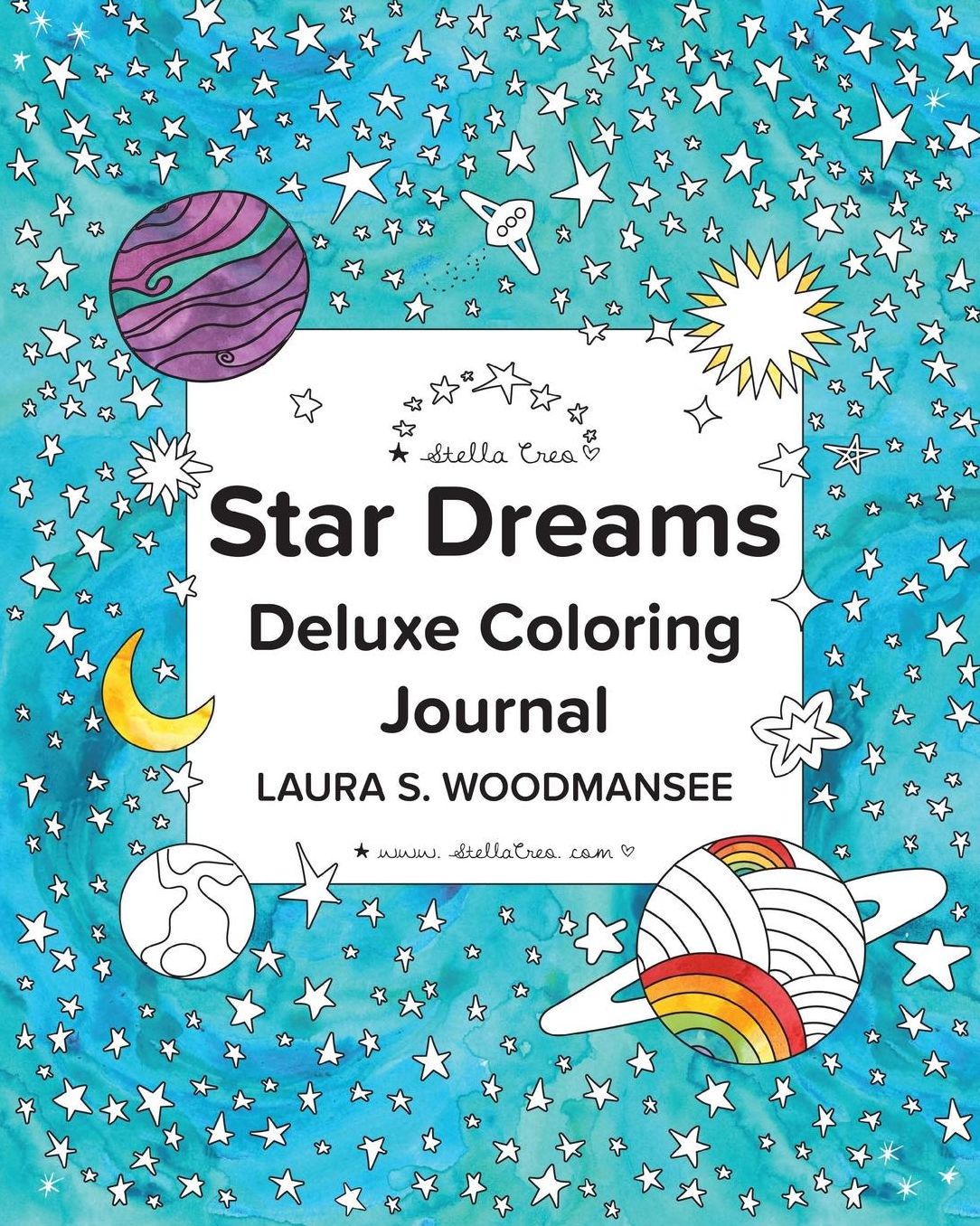 Star Dreams Deluxe Coloring Journal