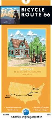 Bicycle Route 66 St. Louis, Missouri to Joplin, Missouri, 328 Miles