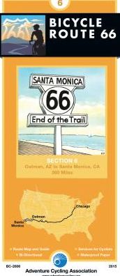 Bicycle Route 66 Oatman, AZ to Santa Monica, CA : 360 Miles