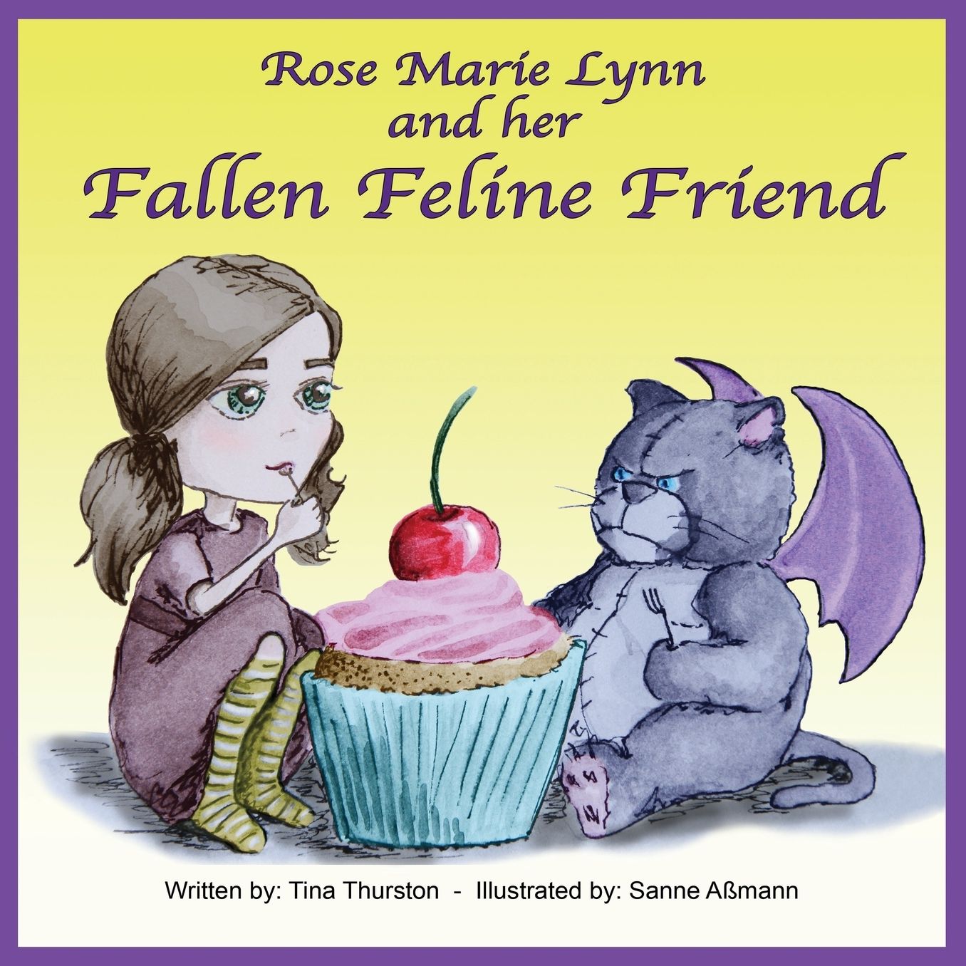 Rose Marie Lynn and her Fallen Feline Friend