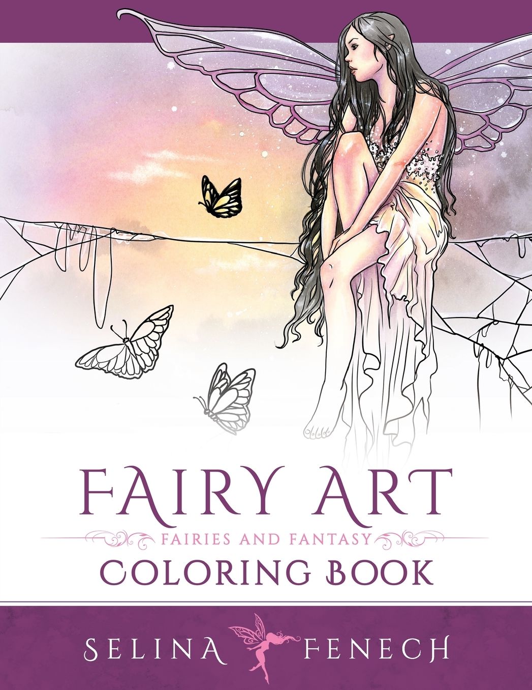 Fairy Art Coloring Book