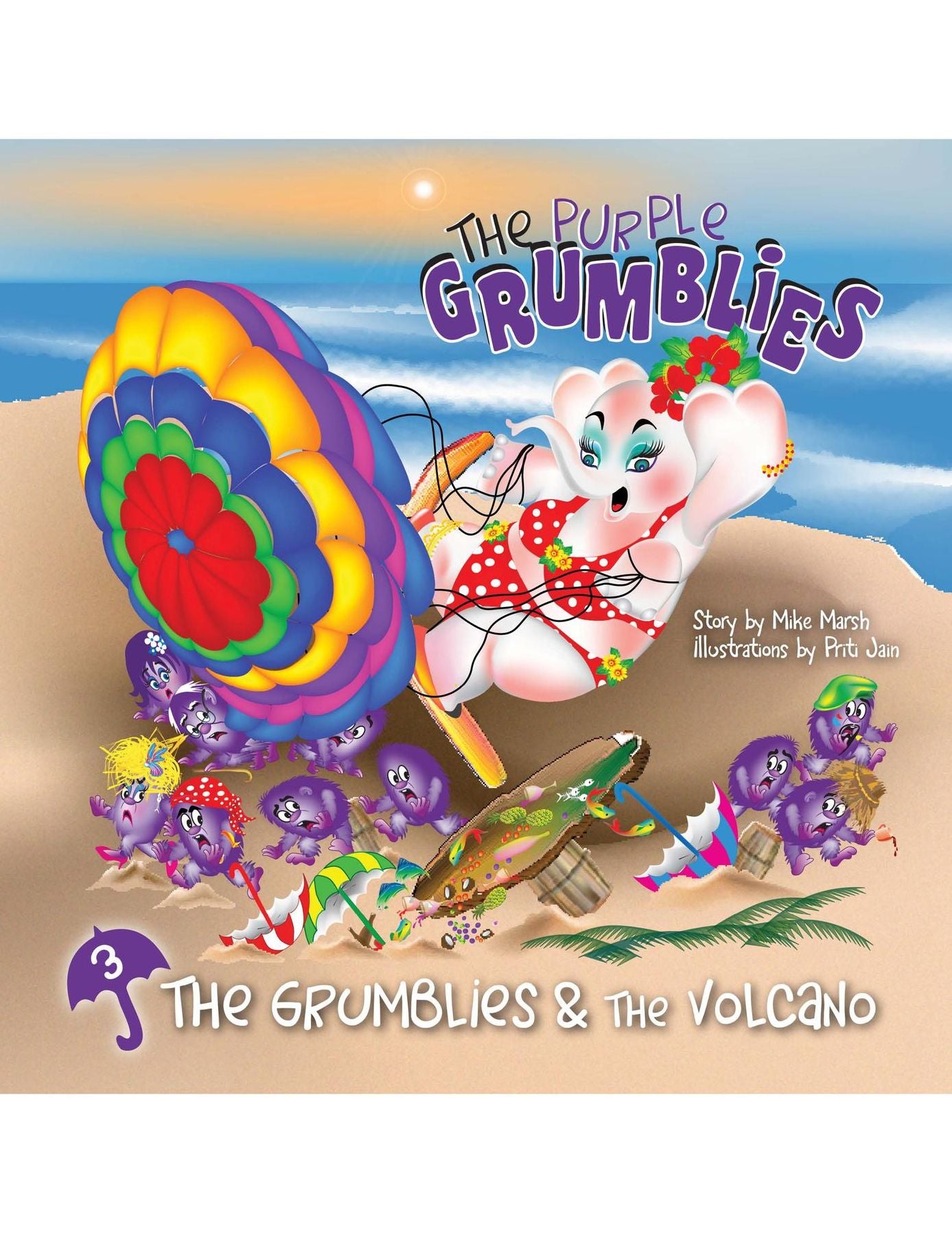 The Grumblies and the Volcano: The Purple Grumblies