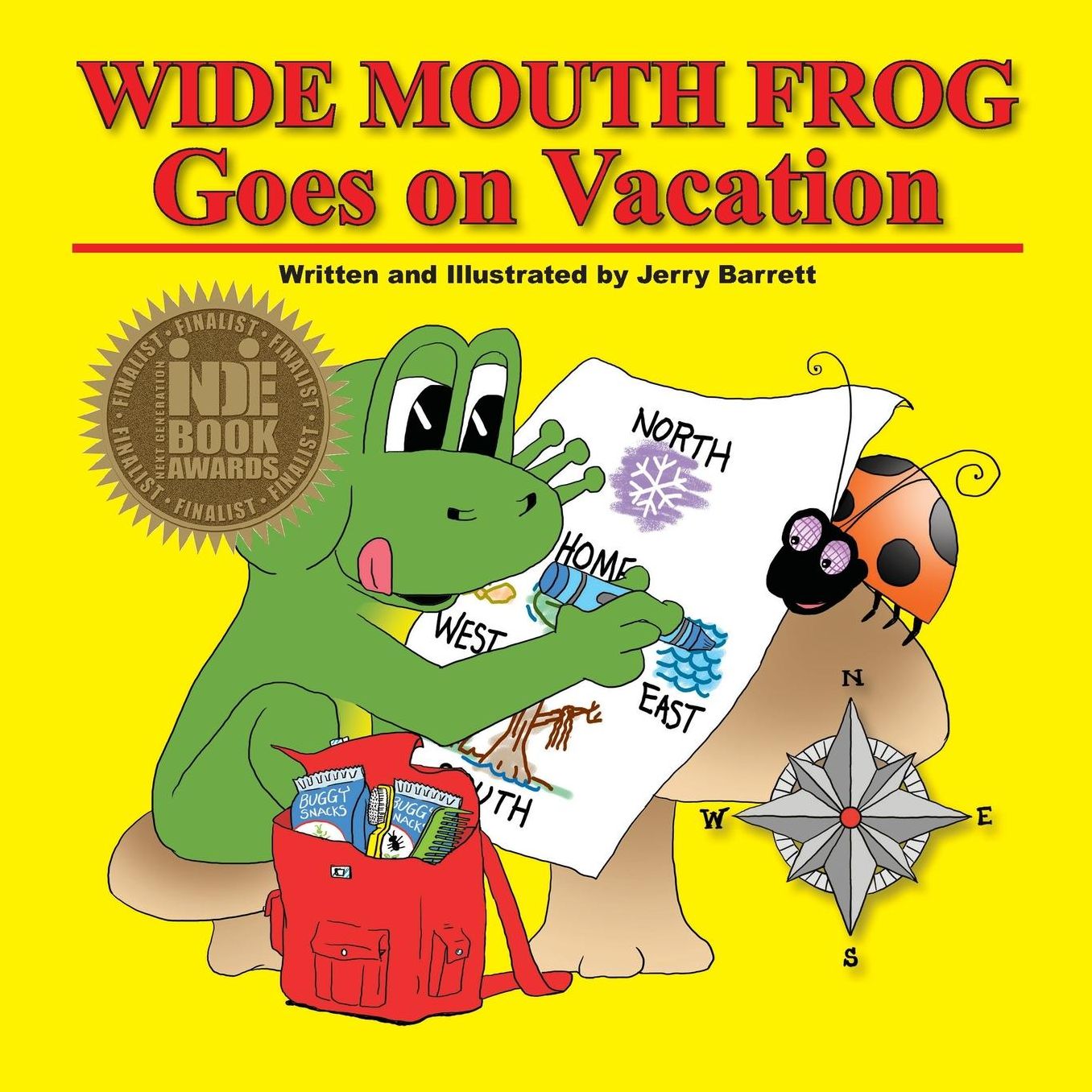 Wide Mouth Frog Goes on Vacation