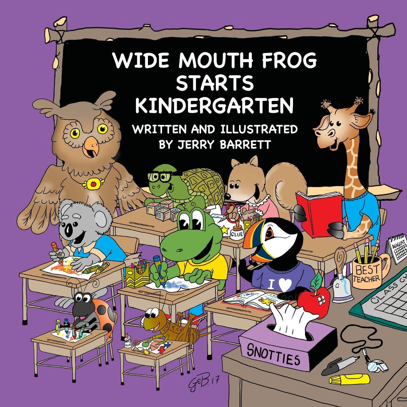 Wide Mouth Frog Starts Kindergarten
