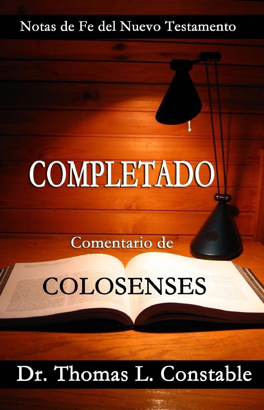 Completado: Comentario de Colosenses