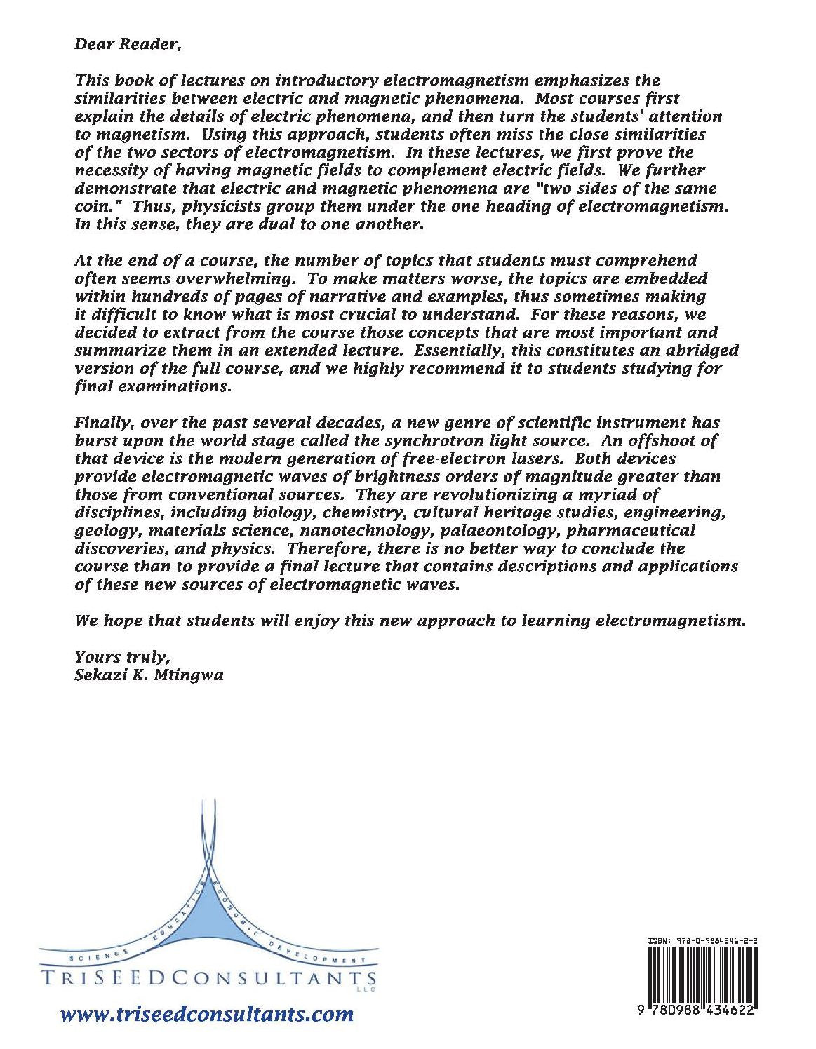 Introductory Physics II: On the Duality of Electric and Magnetic Phenomena