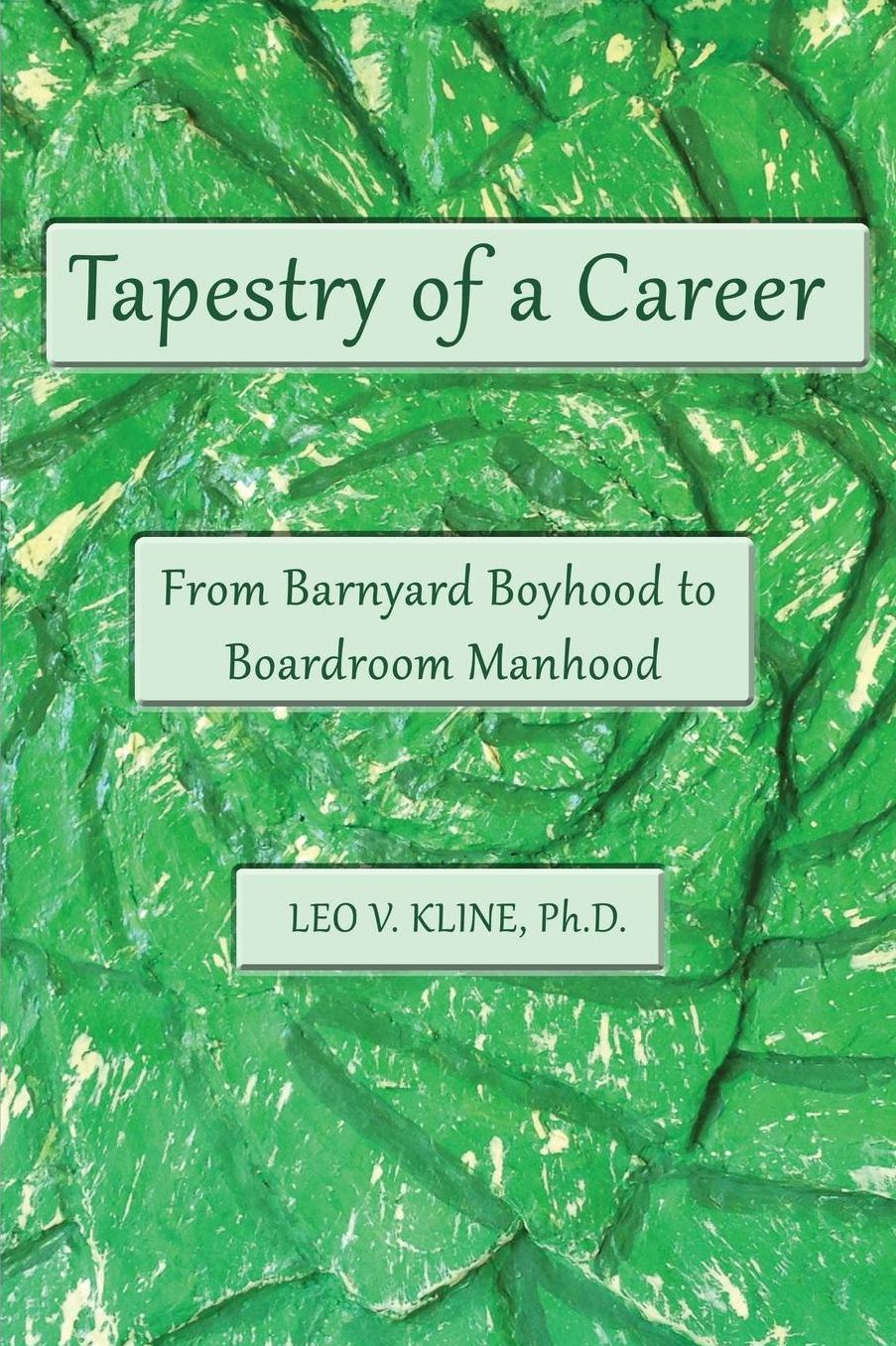 Tapestry of a Career: From Barnyard Boyhood to Boardroom Manhood
