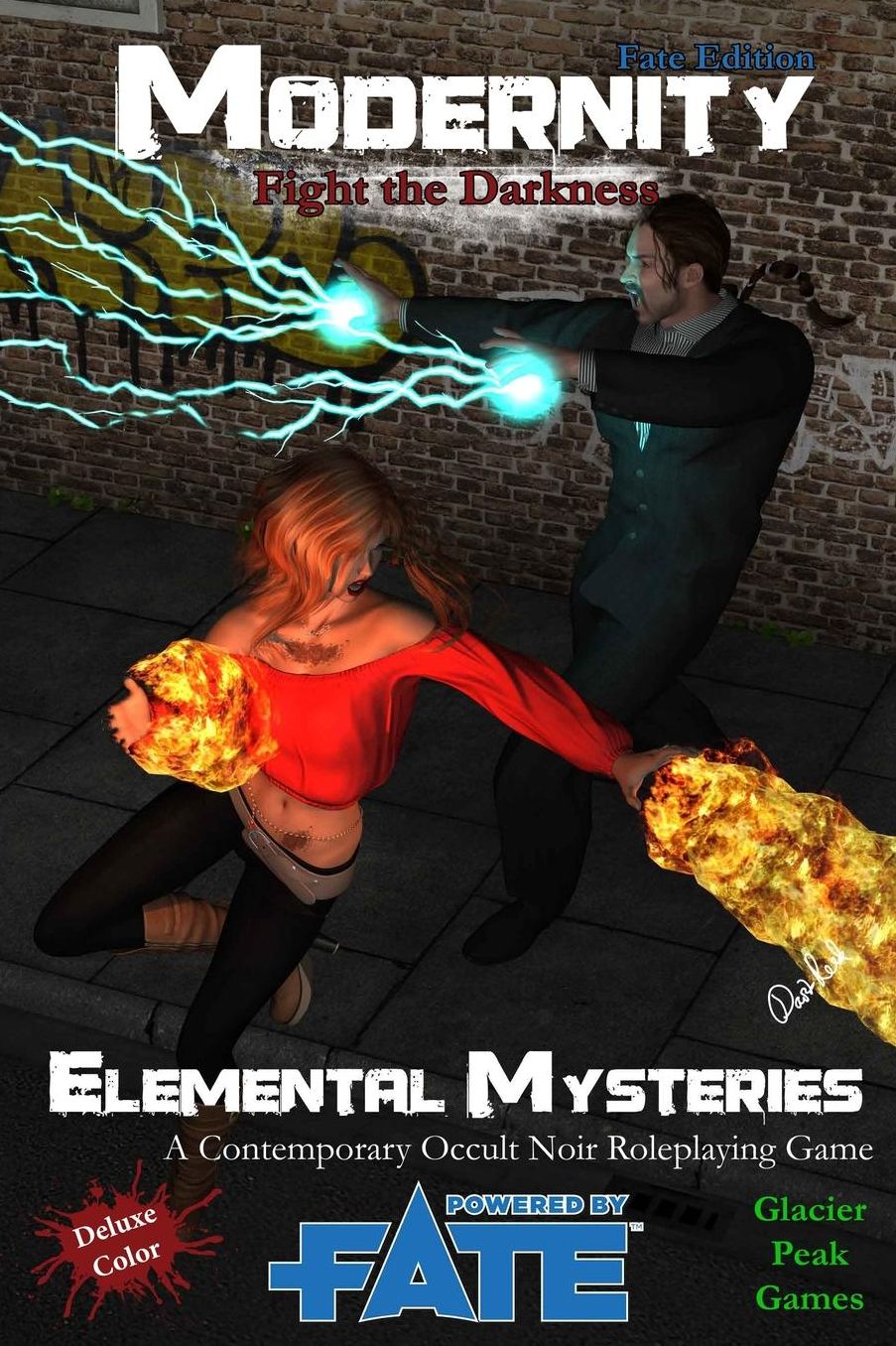 Elemental Mysteries for Modernity (Fate Edition) Deluxe Color: Fight the Darkness