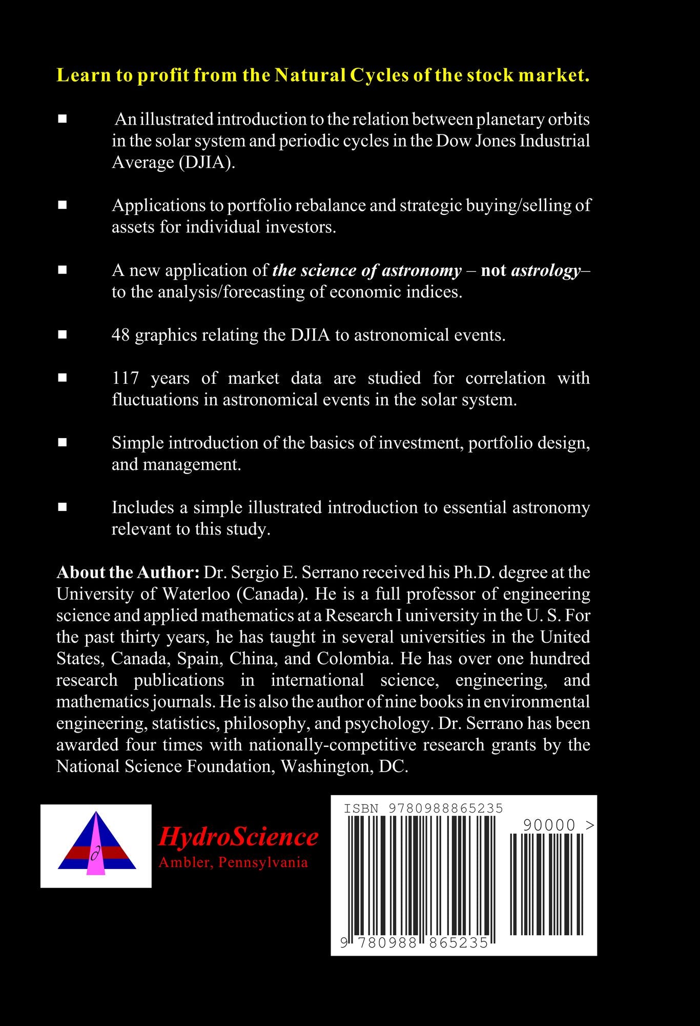 RIDING THE WAVES OF THE STOCK MARKET: Applications of Environmental Astronomical Cycles to Market Prediction and Portfolio Management