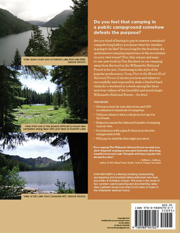 Camp Free in the Willamette National Forest: A Guide to Free Car Camping Away from the Herd