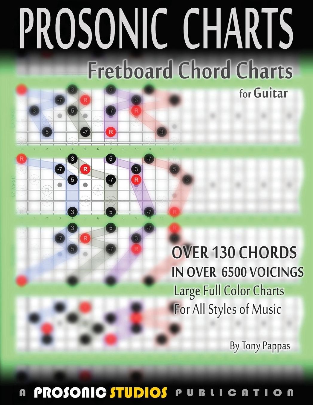 Fretboard Chord Charts for Guitar