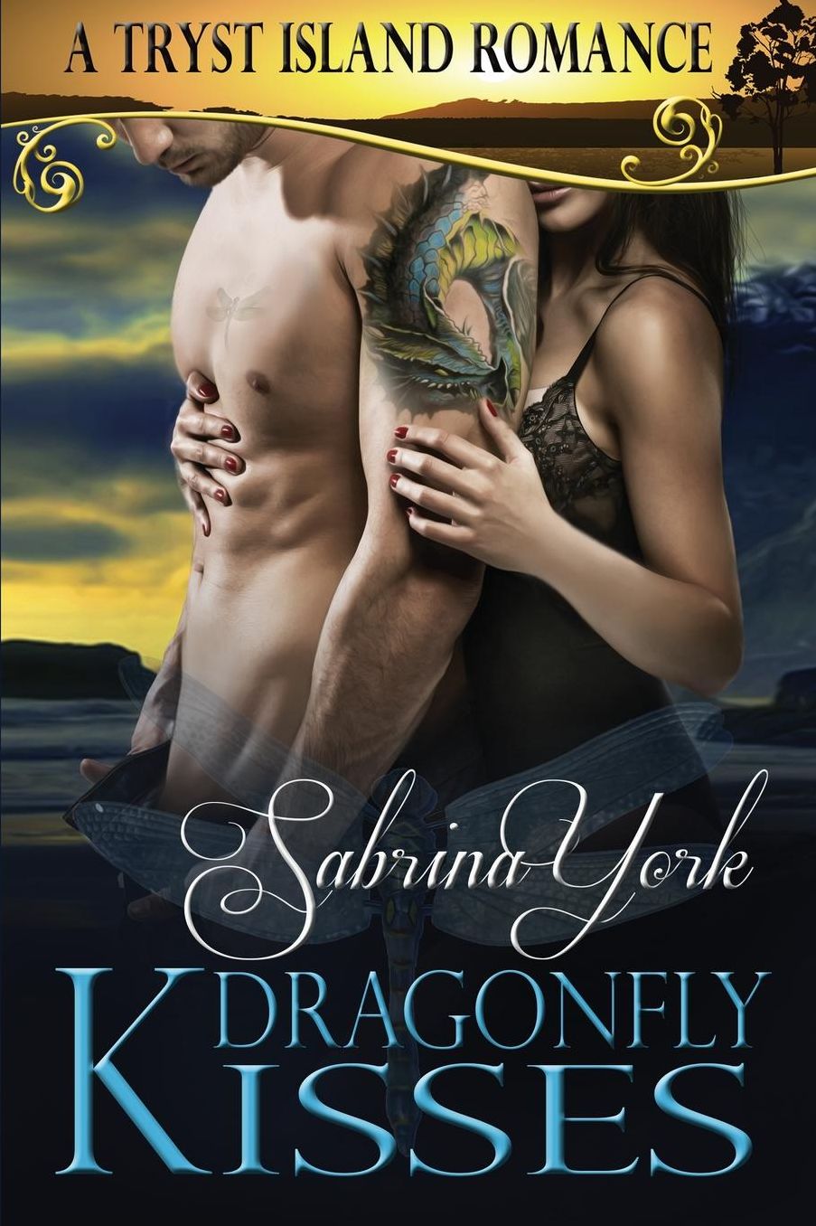 Dragonfly Kisses: A Tryst Island Erotic Romance