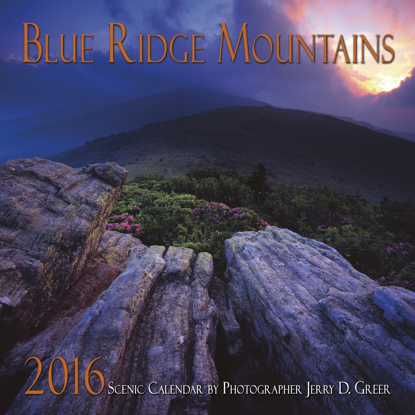 2016 Blue Ridge Mountains Scenic Wall Calendar