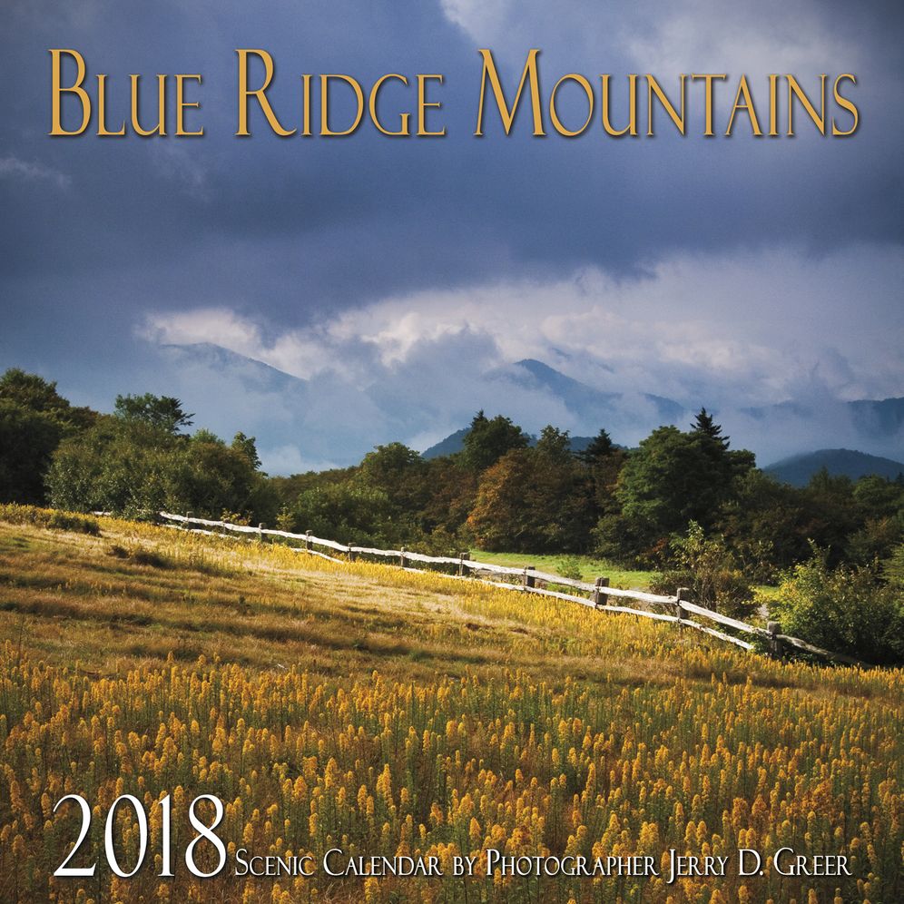 2018 Blue Ridge Mountains Scenic Wall Calendar