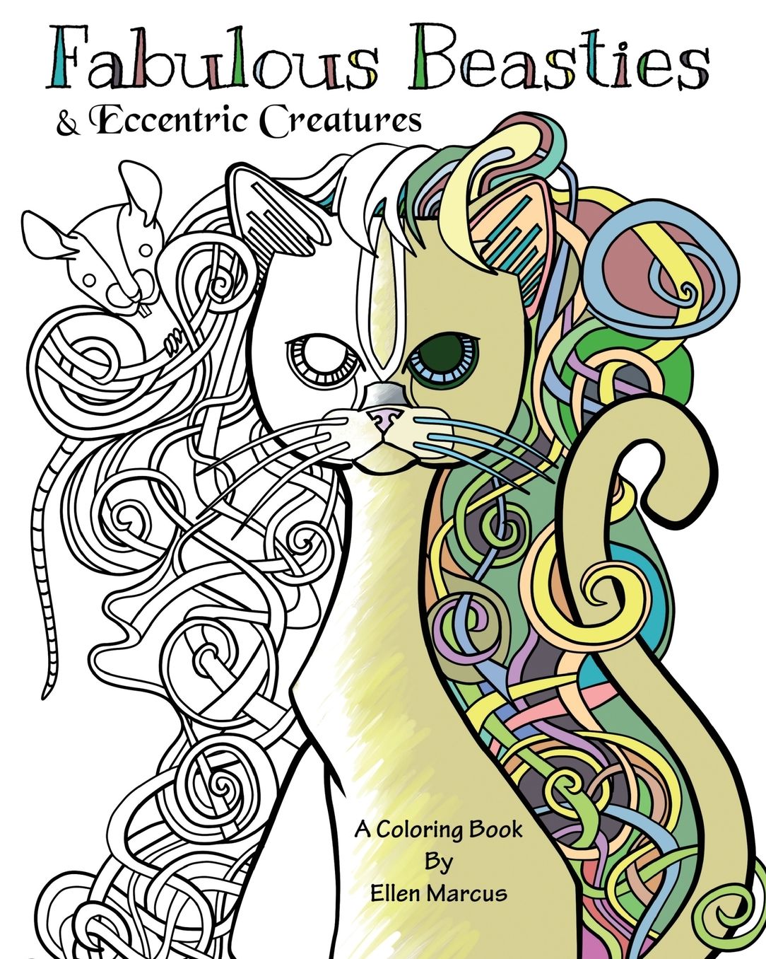 Fabulous Beasties: Eccentric Creatures Coloring Book