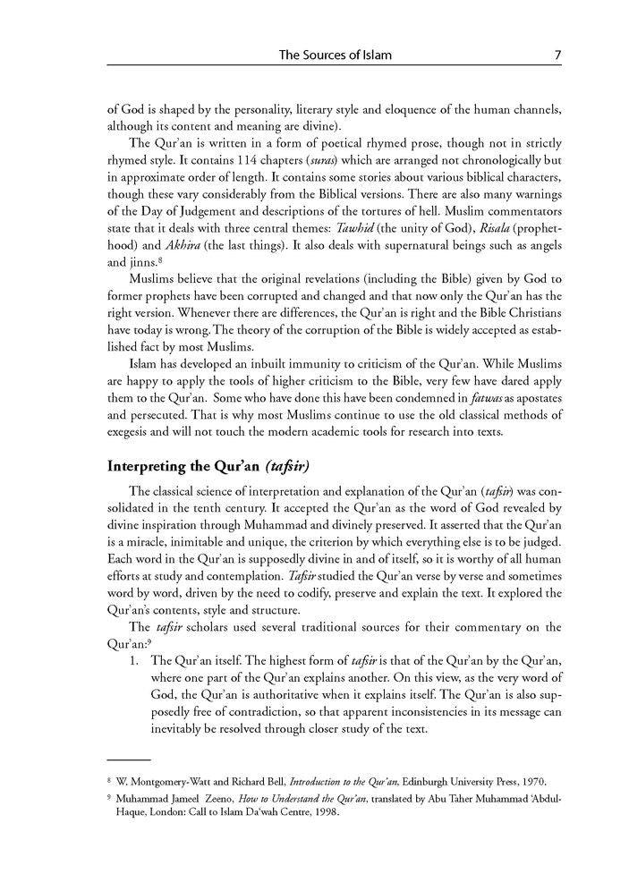 Understanding Islamic Theology