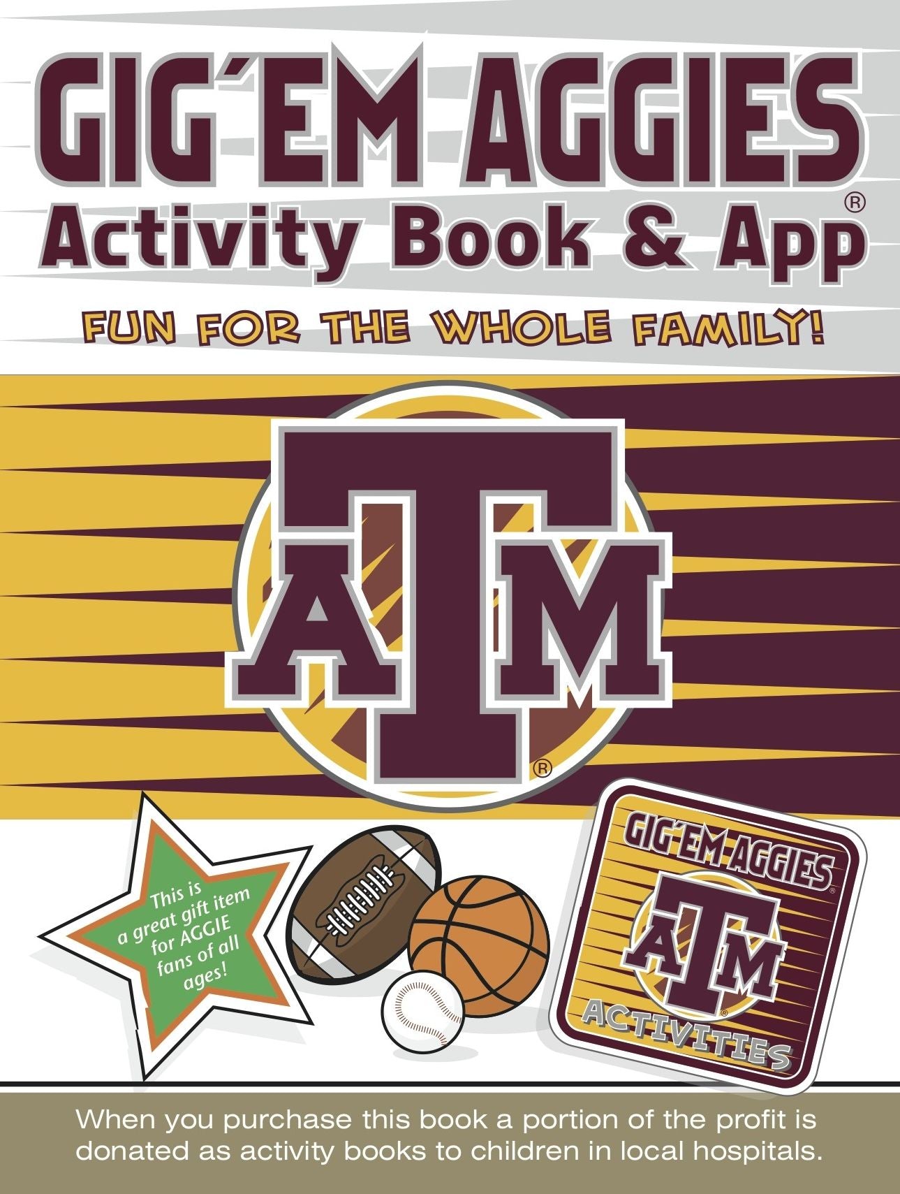 Gig 'Em Aggies Activity Book and App