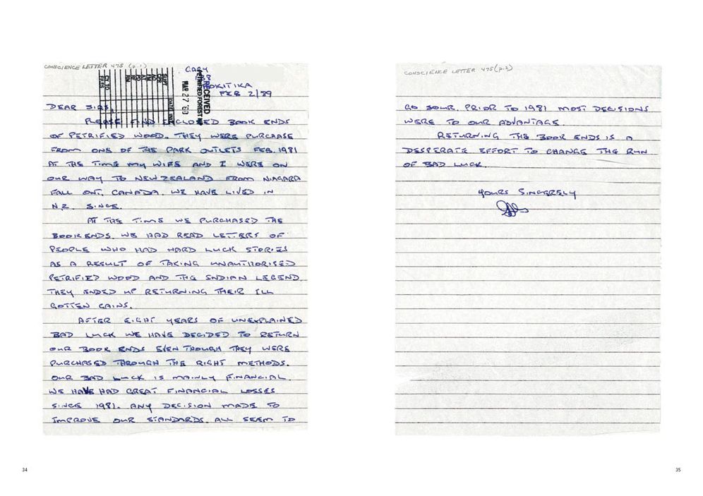 Bad Luck, Hot Rocks: Conscience Letters and Photographs from the Petrified Forest