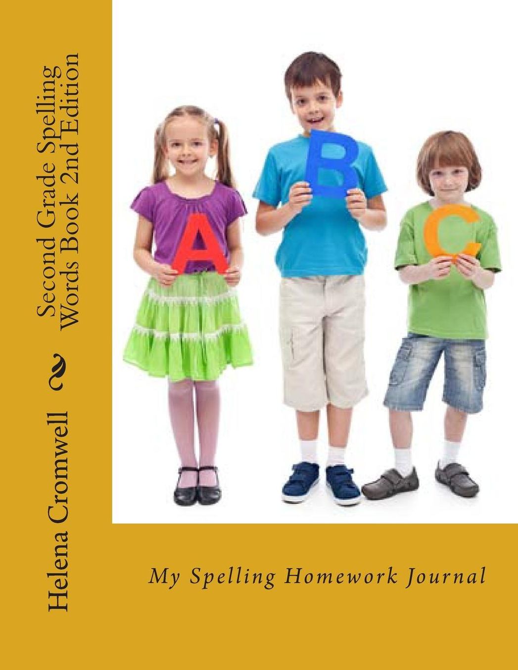 Second Grade Spelling Words Book: My Spelling Homework Journal