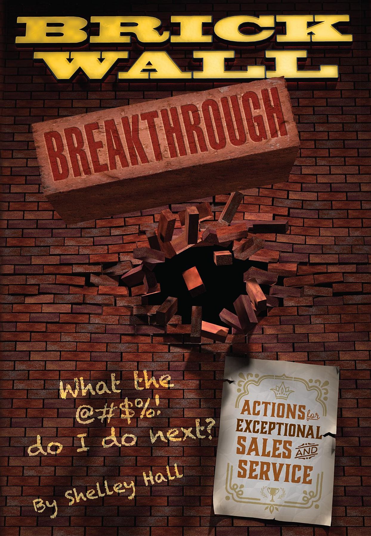 Brick Wall Breakthrough. What The !@#$ Do I Do Next? : Actions for Exceptional Sales & Service.