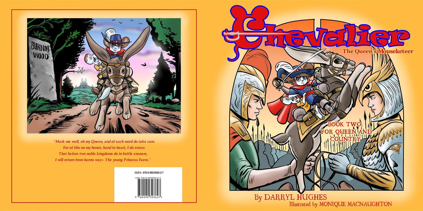 Chevalier the Queen's Mouseketeer: For Queen and Country(Fantasy Books for Kids 6-10/Fantasy Comic Books for Kids 6-10/Bedtime books for kids 6-10, Book two)