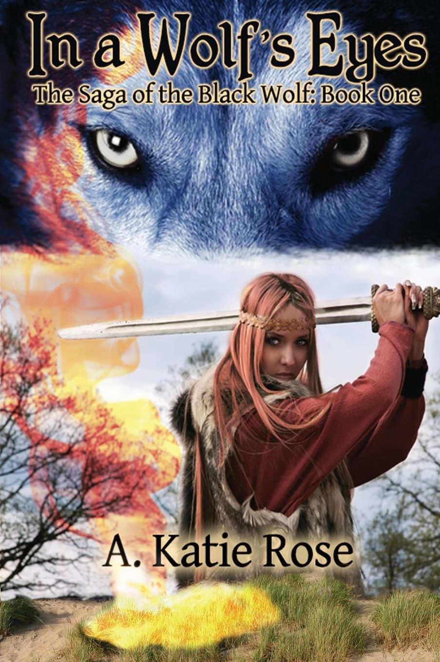 In a Wolf's Eyes (Saga of the Black Wolf, Book One)