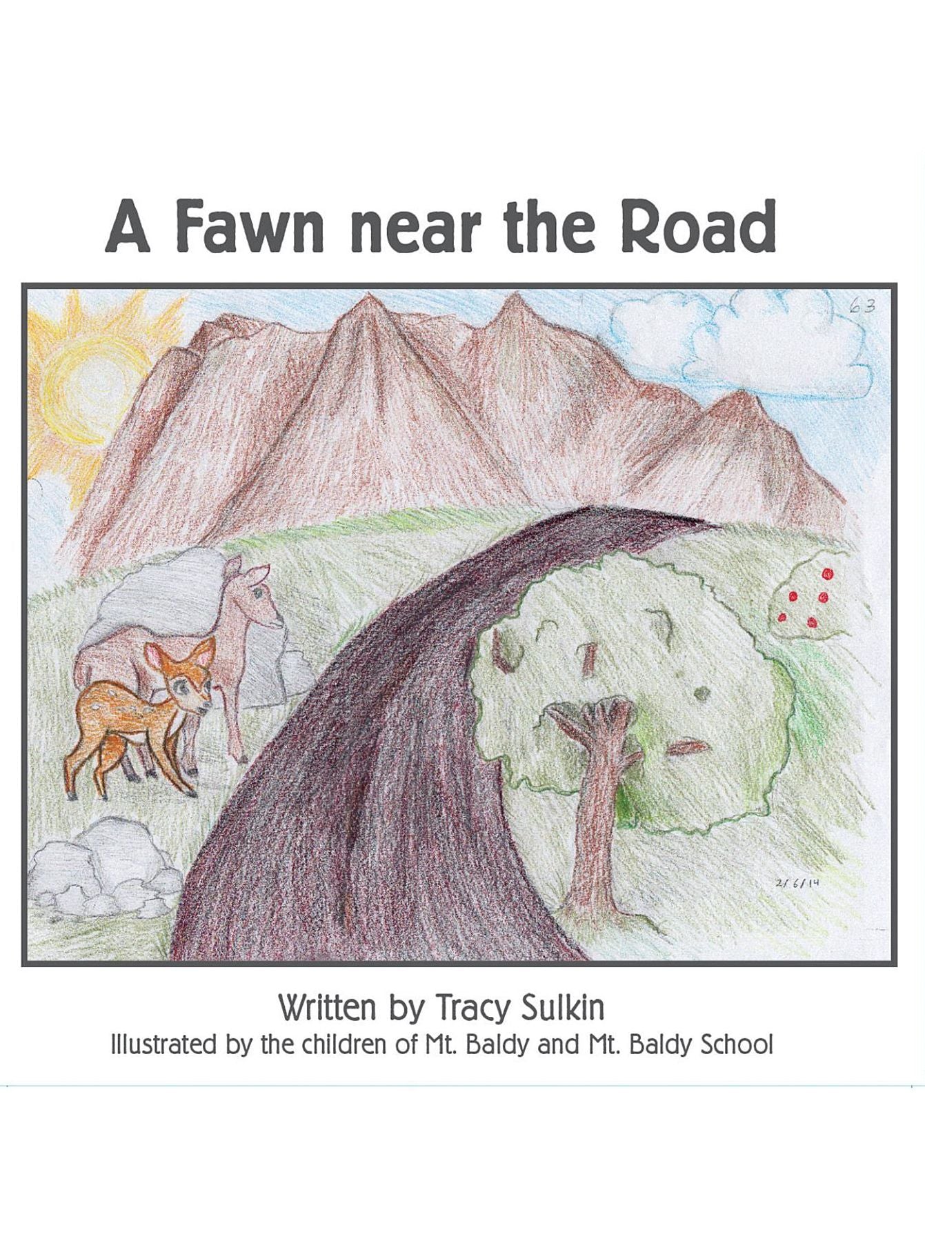 A Fawn near the Road