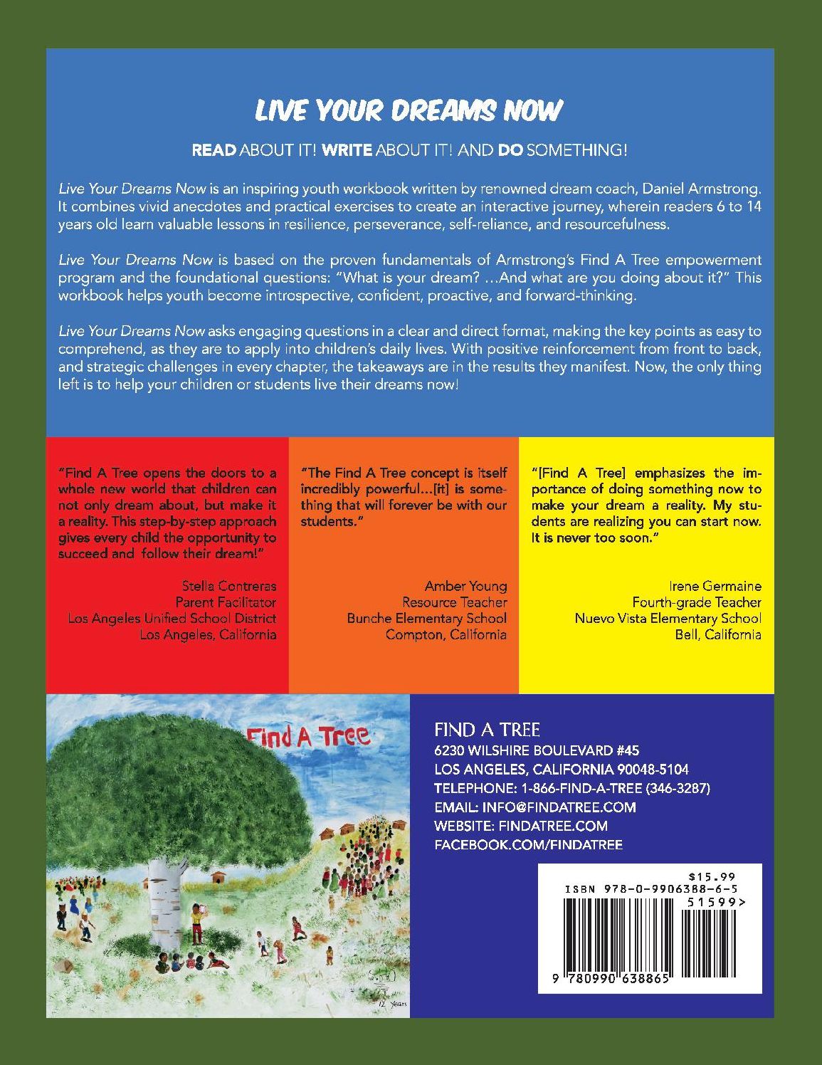 Live Your Dreams Now: Read About It! Write About It! And Do Something!