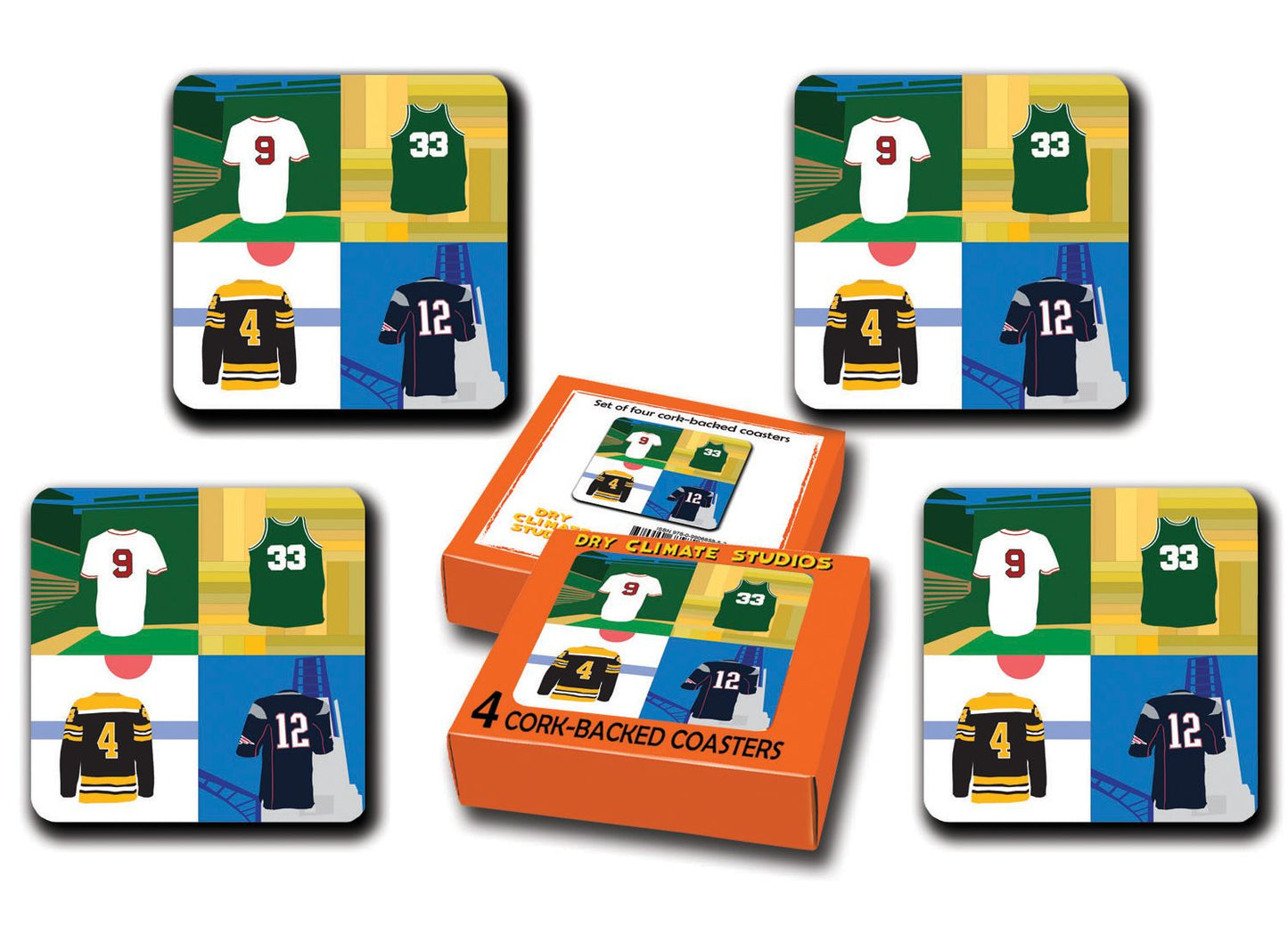 Boston Coaster Set