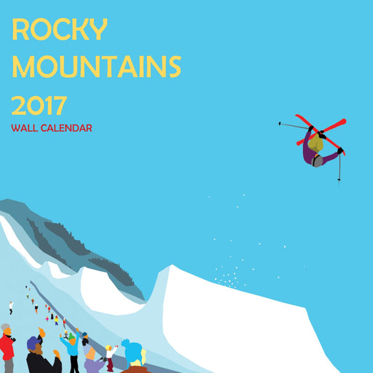 2017 Rocky Mountain Wall Calendar