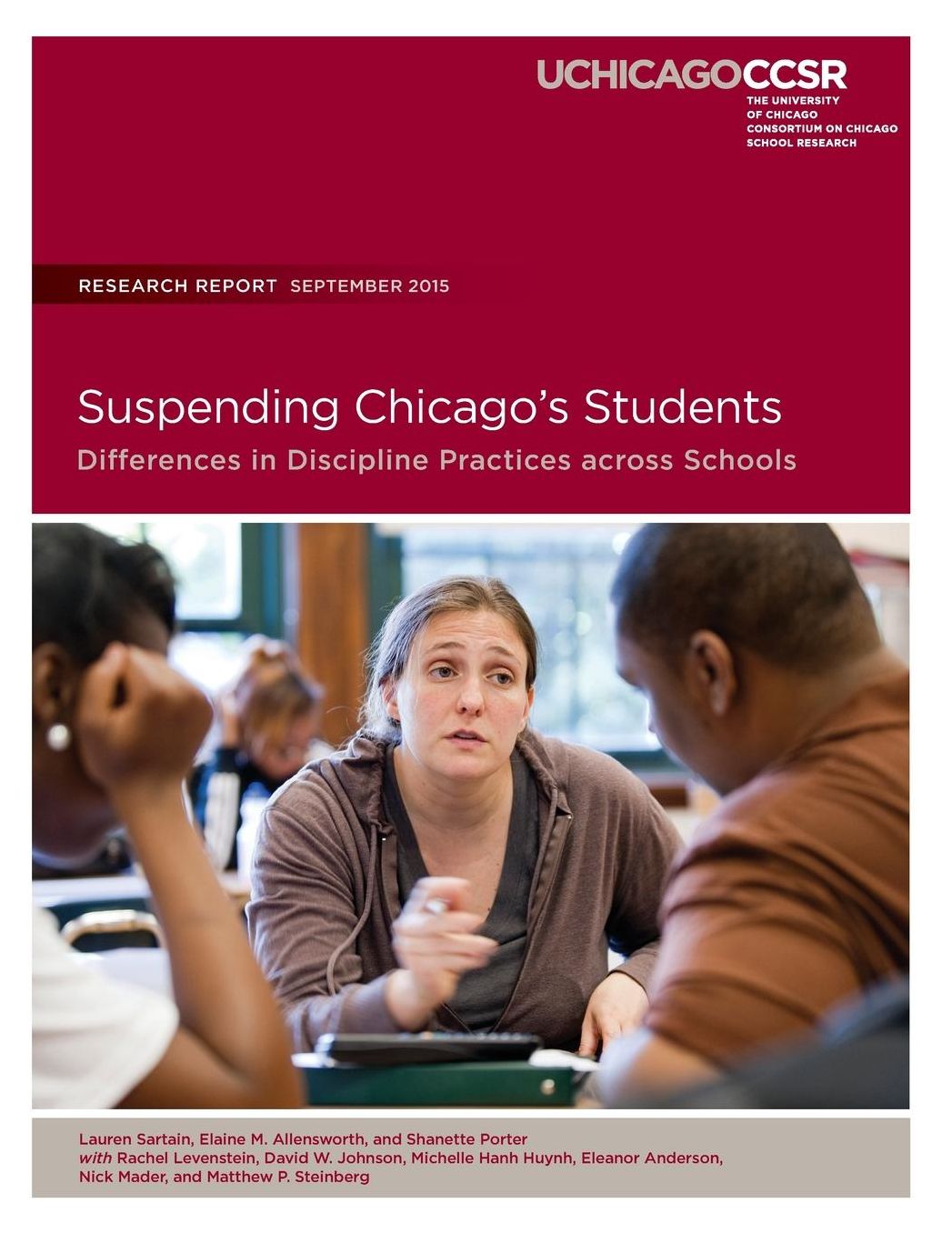 Suspending Chicago's Students: Differences in Discipline Practicess across Schools